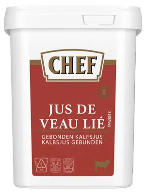 Zdjęcie produktu dla CHEF baza do sosu cielęcego związana i suszona opakowanie 660g