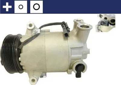 Produktbild von MAHLE ACP 180 000S CVC6 Klimaanlage Klimakompressor PAG 46 R134a für OPEL ZAFIRA B (A05) Astra J Sports Tourer (P10) ASTRA J ZAFIRA TOURER C (P12)