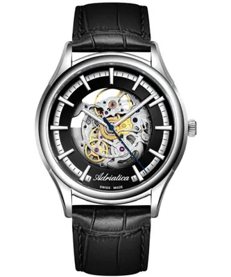 Produktbild von Adriatica Herrenuhr Adriatica Automatic Skeleton SET Herrenuhr Adriatica-A8328.5214SA