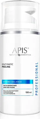 A product shot of a bottle of APIS Hydro Balance Enzymatic Peeling.