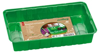 Zdjęcie produktu dla romberg GROWING HOUSE Szklarnie uprawowe 10094105 M 36x22x13cm