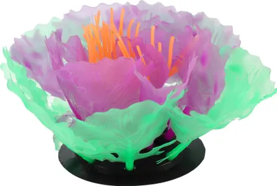 Image de Aquarium Simulation Corail Aquatique Végétal, Silicone Décoration Violet