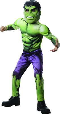 Immagine prodotto di Costume da Hulk della Marvel per bambini - Taglia M