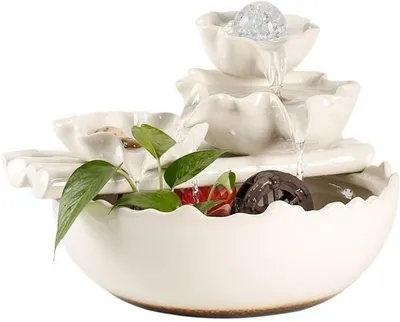 Produktbild von Zimmerbrunnen für Zuhause – kreativer Tischbrunnen für Glück und Wasser zur Verbesserung des Feng Shui