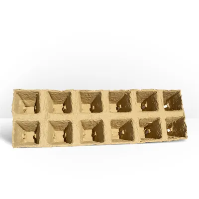 Zdjęcie produktu dla Wielodoniczka torfowa do rozsady, doniczka do uprawy 9 × 28 cm, 10 szt.