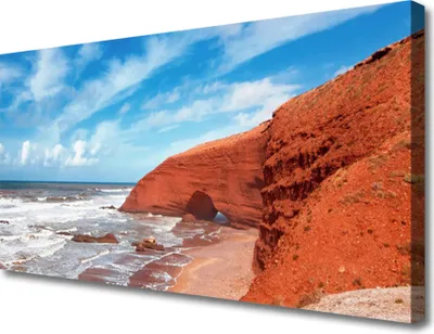 Produktbild von Tulup Leinwand-Bilder 100x50 Wandbild Canvas Kunstdruck Meer Landschaft