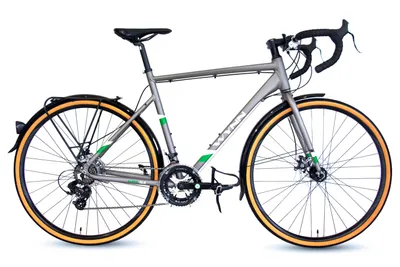 Produktbild von WYNN Gravelbike Gravel 28 Zoll GRL5.1 grau Rahmenhöhe 57 cm 14 Gänge Schutzbleche