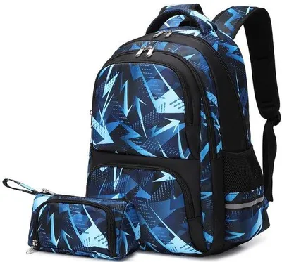 Immagine prodotto di Zaino per studenti, impermeabile, per ragazzi, leggero, dimensioni: 34,3 x 18,3 x 44,5 cm