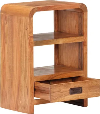 Produktbild von vidaXL Nachttisch 40x30x60 cm Massivholz mit Honigfarbenem Finish