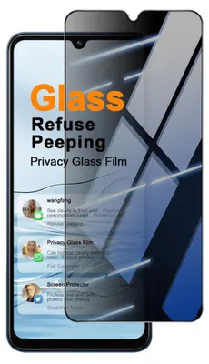 Produktbild von 1x Privacy Schutzglas für Xiaomi Redmi 17C 5G Displayschutz 9H Blickschutz