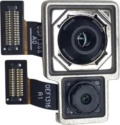 Produktbild von Clappio, Ersatzteil Rückkamera Modul + Flexkabel für Xiaomi Redmi Note 7 Pro, Schwarz