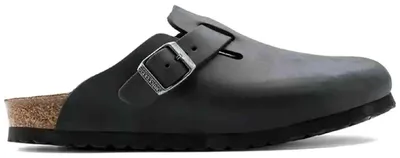 Produktbild von Clogs Birkenstock Zuecos planos de piel uni BOSTON LEOI Birkenstock für Uni