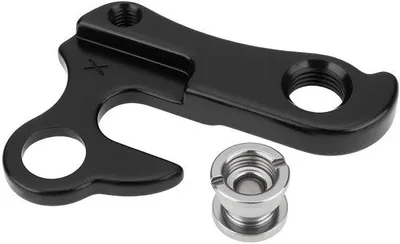 Image de Support de dérailleur en aluminium, de couleur noire, léger, conçu pour les vélos Giant, montage facile