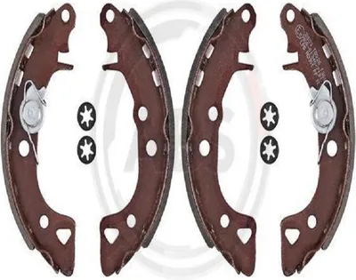 Produktbild von A.B.S. Bremsbackensatz Trommelbremse Hinten passend für PEUGEOT 106 II Schrägheck (1A, 1C) 165mm 8833