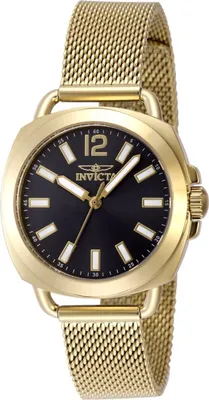 Zdjęcie produktu dla Invicta Wildflower 48916 Zegarek Damski - Mechanizm Kwarcowy - Stal Nierdzewna z Szarym Tarcza - 32 mm