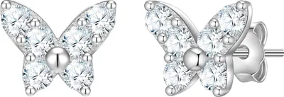 Produktbild von Glanzstücke München Ohrstecker Schmetterling Sterling Silber Zirkonia 50084382