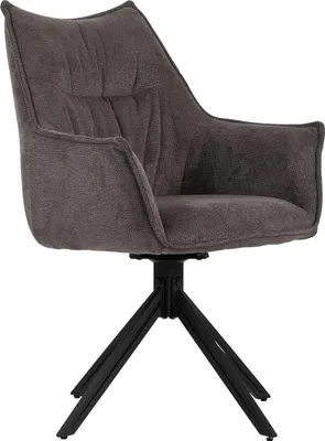 Produktbild von Esszimmerstuhl Ginosa dark grey drehbar