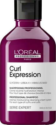 Zdjęcie produktu dla L´Oréal Professionnel Curl Expression Professional Shampoo Intense Moisturizing Cleasing Cream System szampon do włosów falowanych i kręconych 300 ml