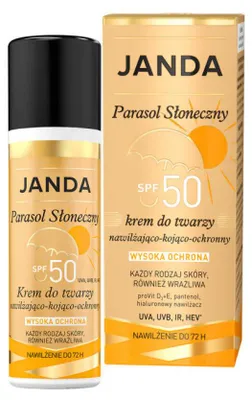 Obrázok produktu pre Janda 50 ml krém na opaľovanie Parasol D/Tw. Spf50 Naw-Koj./387