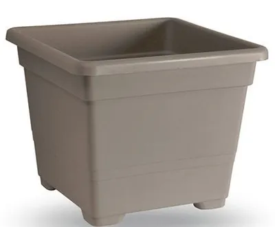 Produktbild von Blumentopf  QUADRATO braun 38 cm