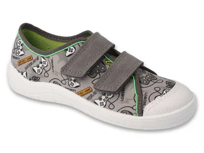 Produktbild von Jungen Sneakers Befado Tim 772X009 772Y009 Grau GAME Klettverschluss