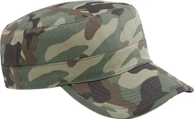 Image de Beechfield - Casquette militaire PC7330 (taille unique) (Vert foncé)