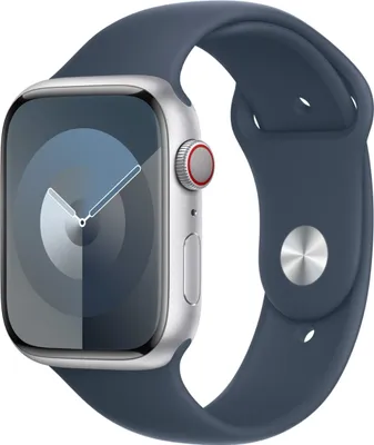 Image de APPLE watch strap 45 Storm Blue SB M/L MT3R3ZM/A