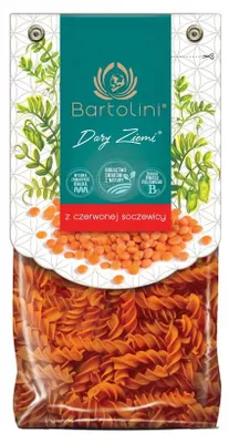 Image de Pâtes fusilli aux betteraves et aux épinards durum 250 g
