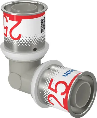 Obrázok produktu pre UPONOR S-Press PLUS, uholník, PPSU, 25-25, 1 ks.