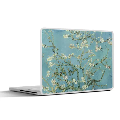 Produktbild von MuchoWow® Laptop Aufkleber Sticker Cover Van Gogh - Mandelblüte - Alte Meister - Kunst - Vintage 32.5x23.5 cm - Sticker für Laptop - Selbstklebend