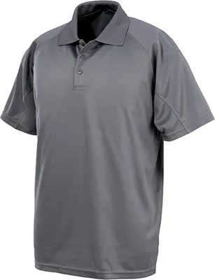 Obrázok produktu pre SPIRO S288X | Pánska polokošeľa Performance Aircool, Polyester eye-bird-Mesh - Farba: sivá - Veľkosť: XS