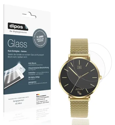 Produktbild von 2x Schutzfolie für bergxperten A5 Mini matt - Anti-Shock 9H Folie dipos Glass Kunststoffglas