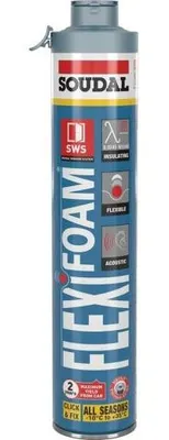 Immagine prodotto di SchiumaPoliuretano750 ml Soudal Flexifoam