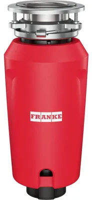 Obrázok produktu pre Franke SLIM 75, Drvič odpadu, Nepretržité podávanie, 0,75 hp, 2700 ot/min, Motor s permanentným magnetom, Červená