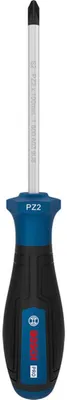 Image de Tournevis Bosch PRO, embout PZ2, longueur 100 mm - 1600A039RZ
