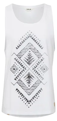 Produktbild von SOLID SDIsaak Herren Tanktop Shirt Muskel-Shirt mit Print Rundhals 100% Baumwolle Regular fit