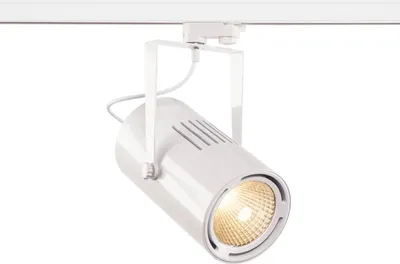 Productafbeelding van SLV 3-fase LED-spots, Euro Spot Track, wit, 61W, 5500lm, 930, 3000K, CRI >90, 12°, met 3P-adapter