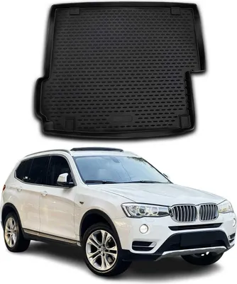 Immagine prodotto di Tappetino per bagagliaio Vassoio per BMW X3 F25 2010-2017 Gomma TPE Nero