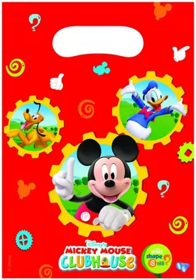 Produktbild von Mickey Maus Wunderhaus Partytüten 6 Stk