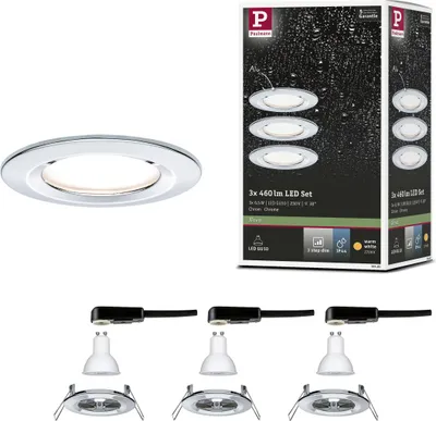 Produktbild von Paulmann LED Einbauleuchte Nova Basisset starr