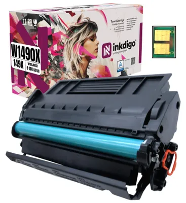 Produktbild von Inkdigo Toner W1490X für HP LaserJet Pro 4002d, 4002dn, 4002dne, 4002dw – Schwarz, 9500 Seiten,