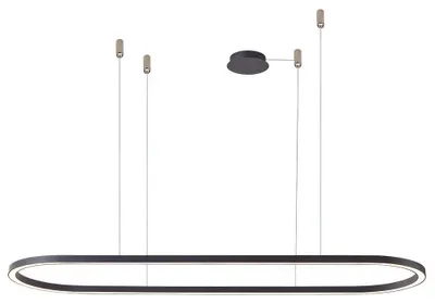 Zdjęcie produktu dla Lampa wisząca LED 50W ELENA 120 DIMM BK AZ5055 Azzardo