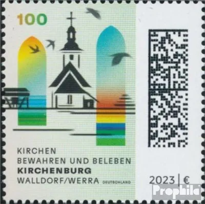 Produktbild von Briefmarken BRD 2023 Mi 3767 (kompl.Ausg.) gestempelt Kirchen