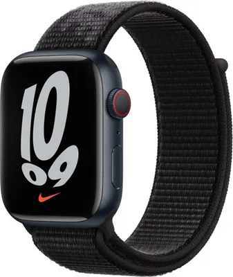 Productafbeelding van Apple Nike Sport Loop Band voor de Apple Watch | 38/40/41/42 mm - Black / Grey