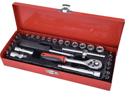 Produktbild von EXTOL PREMIUM 8818361 Innensechskant, Satz à 30 Stück, 1/4", CrV