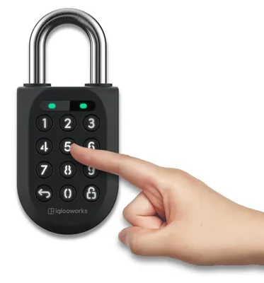 Produktbild von Igloohome Padlock 2E – Smartes Vorhängeschloss mit PIN-Zugang
