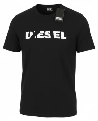 Produktbild von Diesel T-just 250232 Off Men T-shirtblack Crew Neck Tricot Short Sleeve
