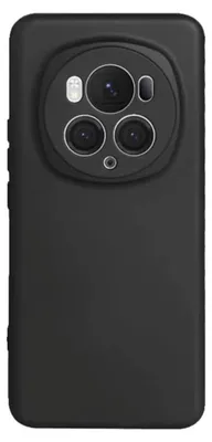 Immagine prodotto di Per Honor Magic 6 Pro Custodia protettiva in silicone TPU per cellulare Custodia Cover Nera