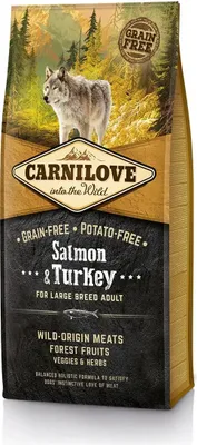 Produktbild von CARNILOVE 508945, Adult, Lachs, Truthahn, 12 kg