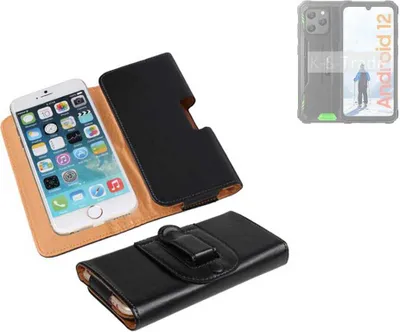 Produktbild von K-S-Trade Schützhülle Handyhülle kompatibel mit Blackview BV5300 Holster Gürtel Tasche Schutzhülle Handy-Tasche Smartphone Case Seitentasche